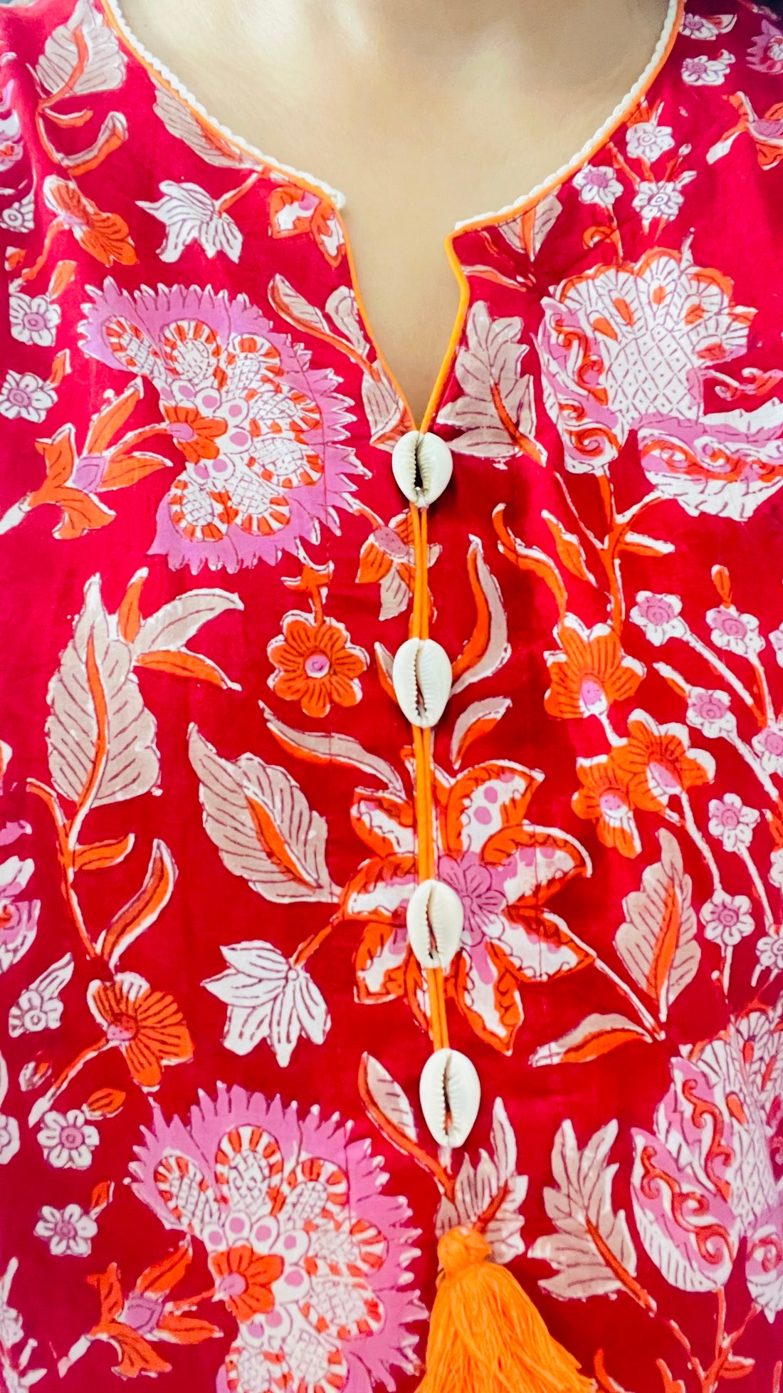 Red Choga Set